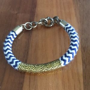 J crew woven bracelet